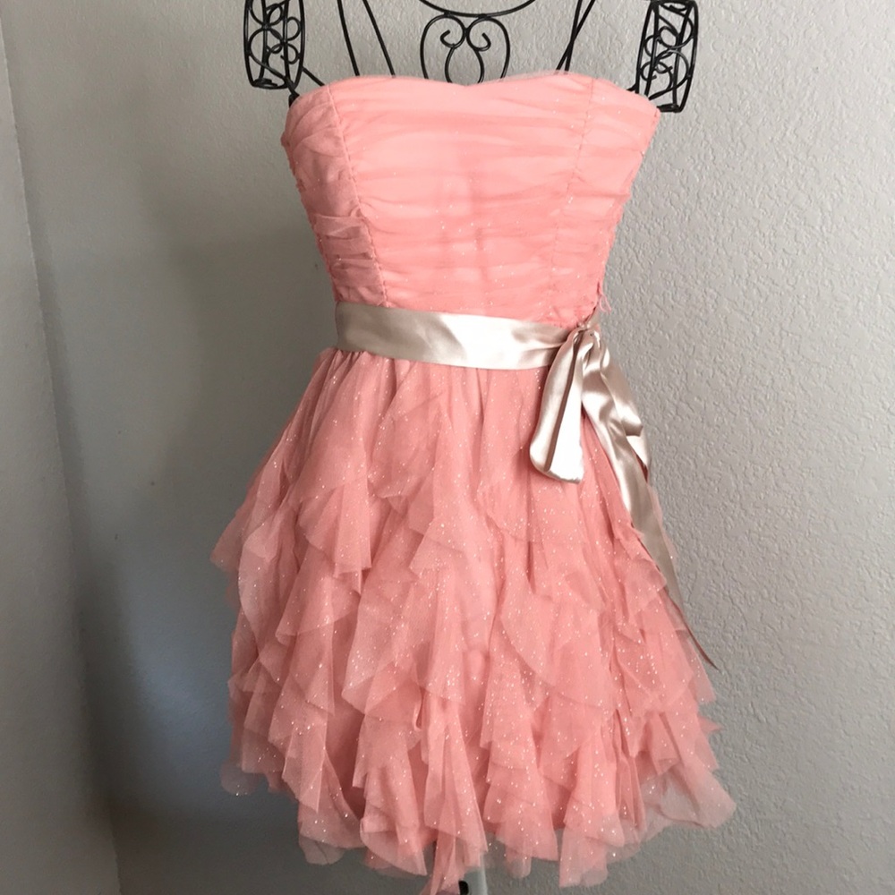 Beautiful coral dress